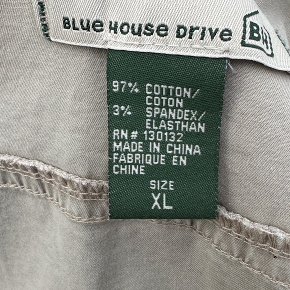 Women’s tan/beige light jacket. XL “denim like”. BLUE HOUSE brand. $14 - Picture 8 of 8
